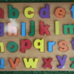 Colorful Wooden Phonic Board