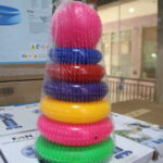 Rainbow Stacking Ring Tower